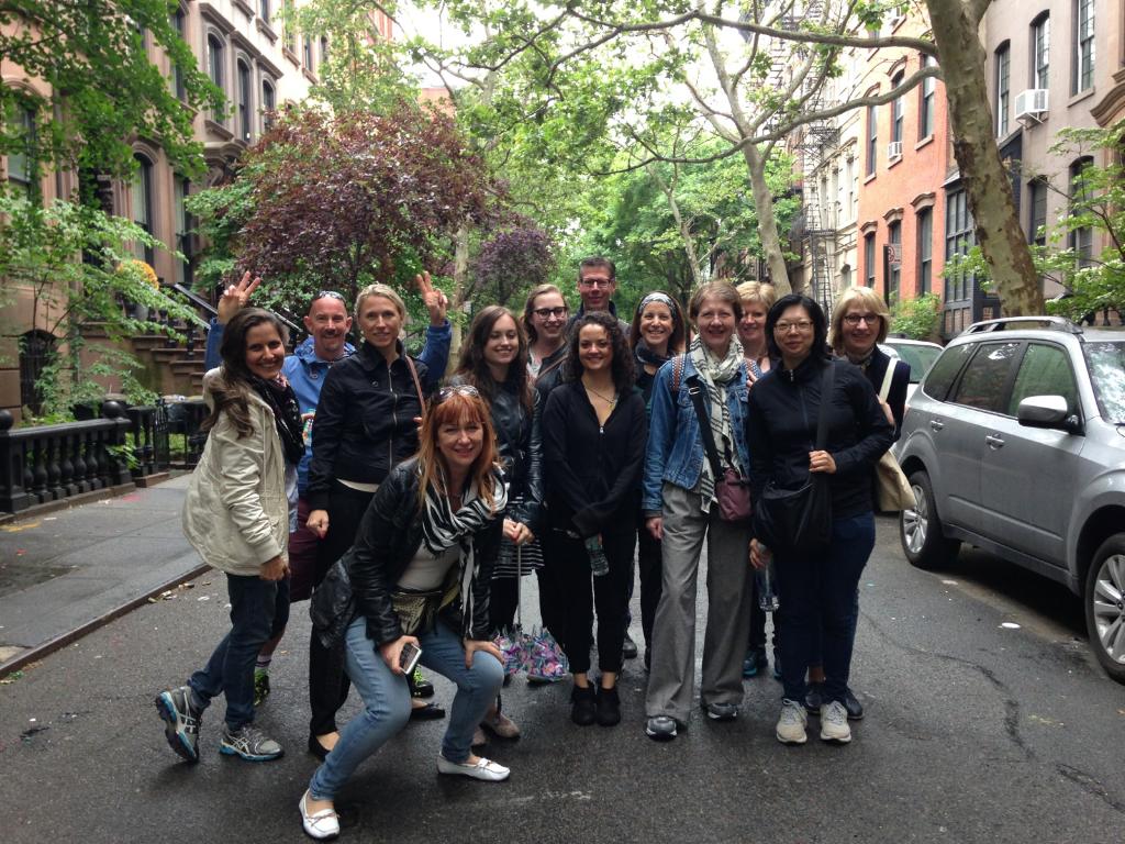 Private Manhattan Walking Tour group in Greenwich Village